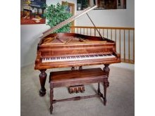 Kranich & Bach 1899 Grand Piano completely refinished and restored